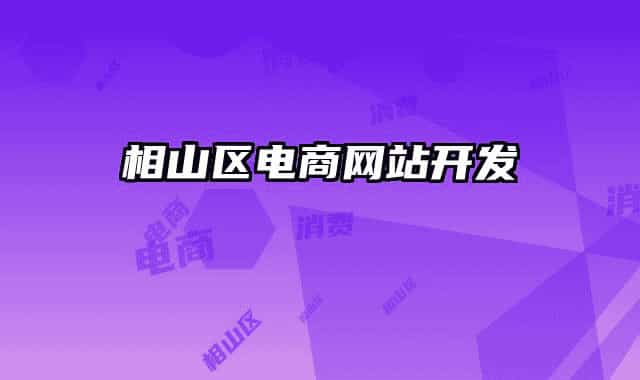 相山區(qū)電商網(wǎng)站開發(fā)