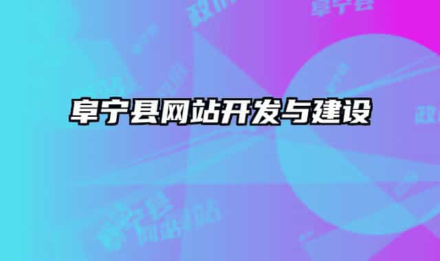阜寧縣網站開發(fā)與建設