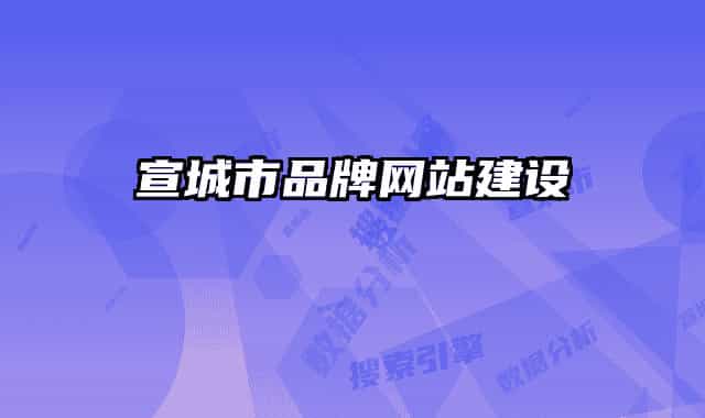 宣城市品牌網(wǎng)站建設(shè)